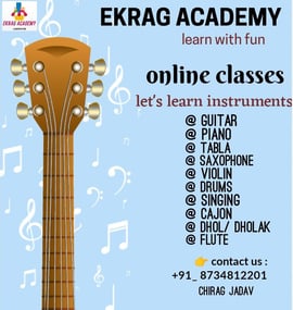 Ekrag Music and Arts Academy-Instruments Class