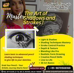 Exquisite Arts Studio-Master Shadows and Strokes