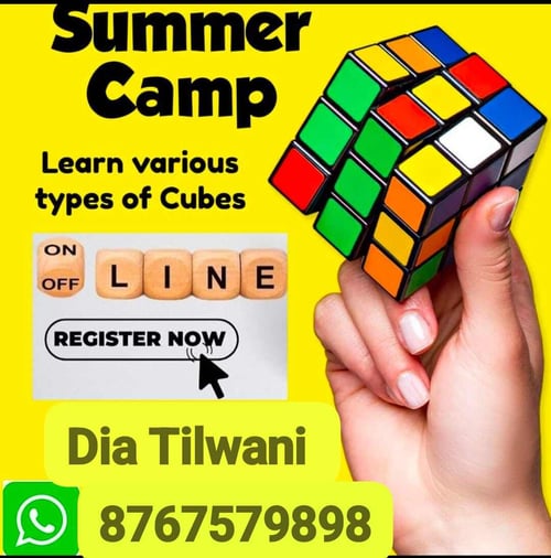 flourish handwriting and calligraphy arts-rubik's cube