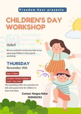Freedom Hour-Children's Day Workshop