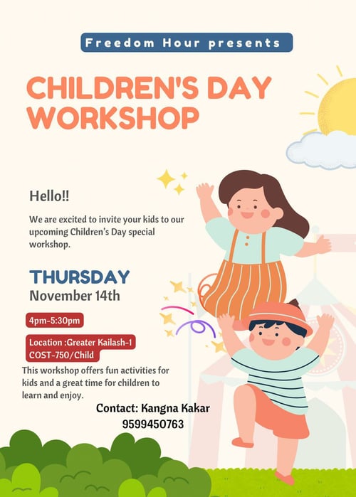 Freedom Hour-Children's Day Workshop