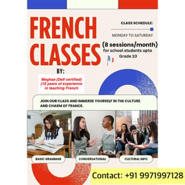 French Classes By Meghaa-French Classes