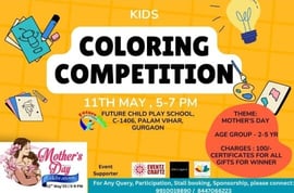 Future Child International Play School-Kids Coloring Competition