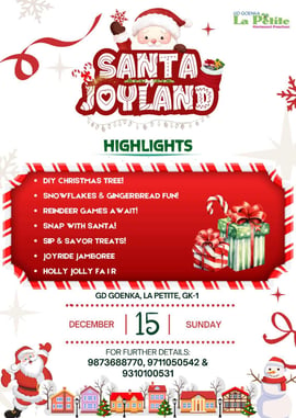 GD Goenka La Petite-Annual Christmas Carnival