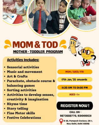 GD Goenka La Petite-Mother Toddler Program