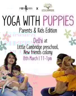 The Little Cambridge-Yoga with Puppies Parents and Kids Edition