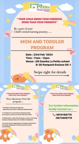 GD Goenka La Petite-Mom and Toddler Program