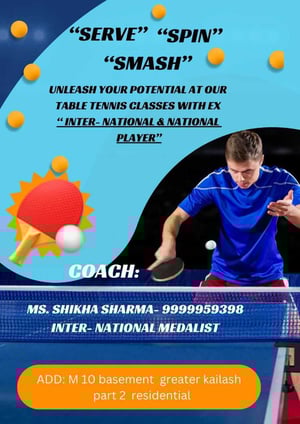 Exclusive Table Tennis Academy-Table Tennis Classes