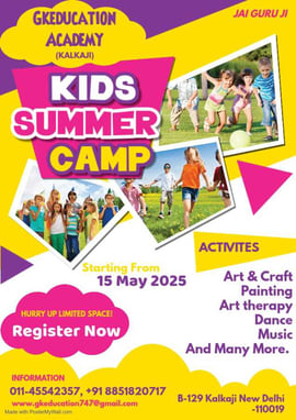 Gkeducation academy-Kids Summer Camp