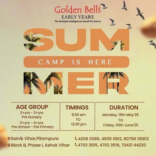 Golden Bells Pre school-Summer Camp 2025