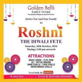 Golden Bells Pre school-The Diwali Fete