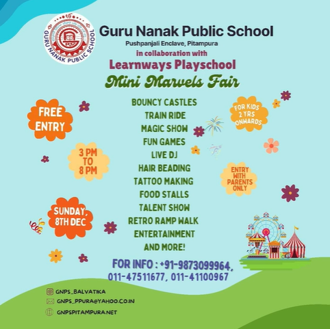 Guru Nanak Public School And Learn Ways Play School-Mini Marvels Fair