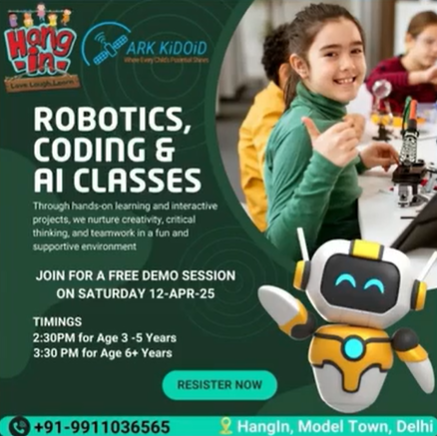 Hangin-Robotics, Coding & AI Classes