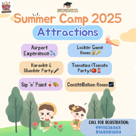 Hangin-Summer Camp 2025 For 2-5yrs