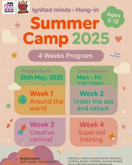 Hangin-Summer Camp 2025