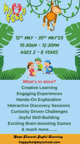 Happy Feet Play School-Summer Camp 2025