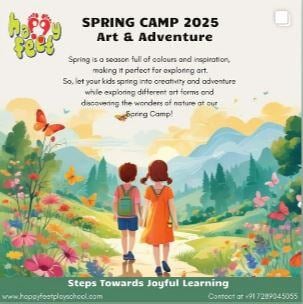 Happy Feet Play School: Spring Camp
