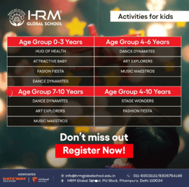 HRM Global school-activities for kids