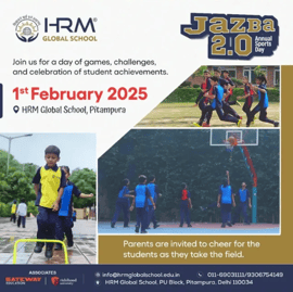 HRM Global School-Jazba 2.0 Annual Sports