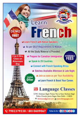 iB Language Classes Pvt.Ltd.-French Language Classes