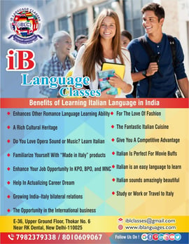 iB Language Classes Pvt.Ltd.-Italian Language Classes