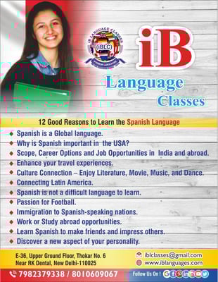 iB Language Classes Pvt.Ltd.-Spanish Language Classes