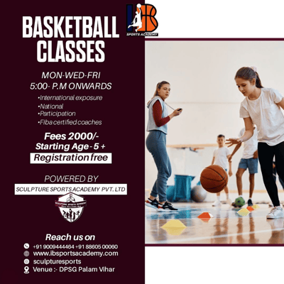 IB Sports (Basketball) Academy- Basketball Classes for kids