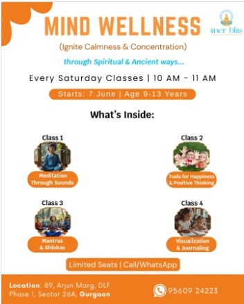 iiner bliis  -  Kids Meditation & Mind Wellness Class