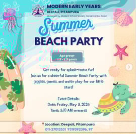 Modern Early Years- Summer Camp 2025