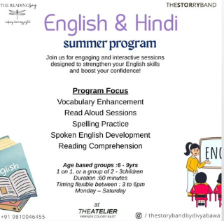 The Storry Band- English & Hindi Summer Program