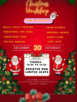 GD Goenka La Petite-Christmas Workshop 2025