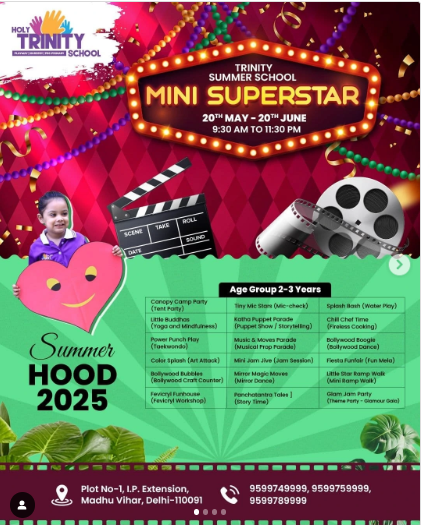Holy Trinity School -  Summer Mini Superstar Program