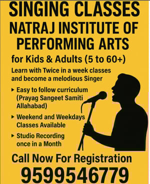 Natraj Institute of Performing Arts- Singing Classes