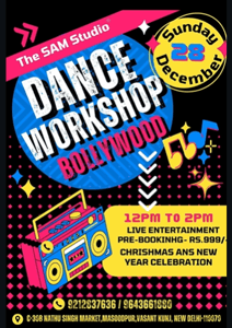 The Sam Studio-Bollywood Dance Workshop