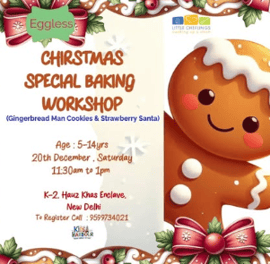 Kids Harbour-Christmas Special Baking Workshop