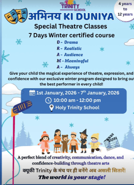 Holy Trinity School-Winter Theatre Course