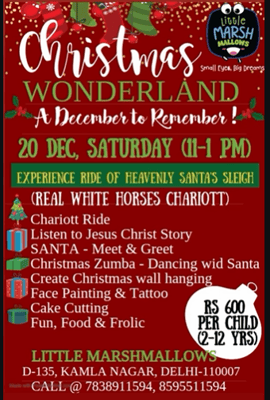 Little Marsh Mallows-Christmas celebration 2025