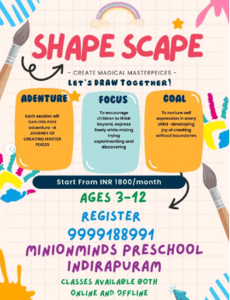 Minion Minds Preschool-Create Magical Masterpieces