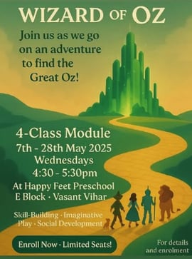 Happy Feet Preschool- A Magical Adventure