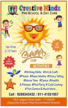Creative Mindz- Summer Camp