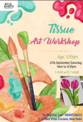 Kids Harbour - Tissue Art Workshop