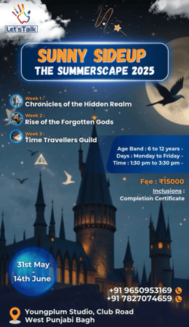 Lets Talk-THE SUMMERSCAPE 2025(Sunny Sideup)