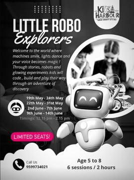 Kids Harbour-Kids Little Robo Classes