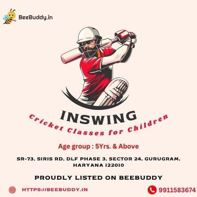 Inswing- Cricket Classes for Children