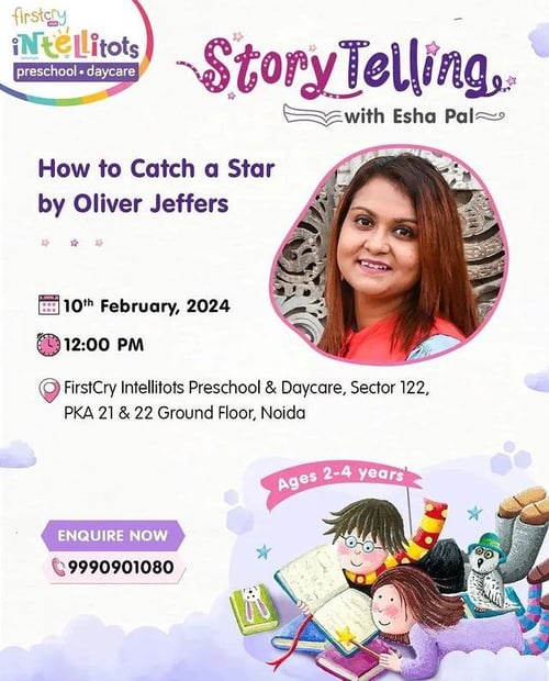 Firstcry Intellitots Preschool & Daycare-Story Telling with Esha Pal