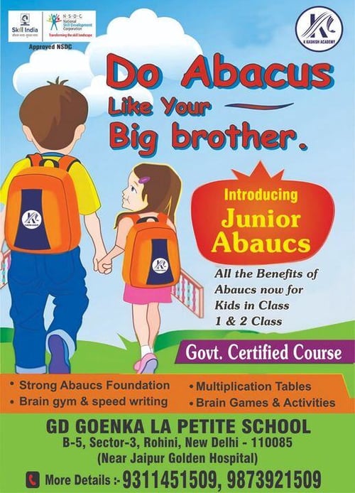 K Kashish Academy-Abacus class