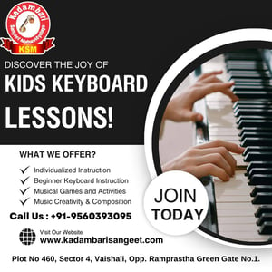 Kadambari Sangeet Mahavidyalaya-Kids Keyboard Lessons