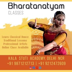 Kala Stuti Academy-Bharatanatyam Classes (Online)