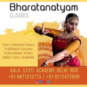 Kala Stuti Academy-Bharatanatyam Classes (Online)