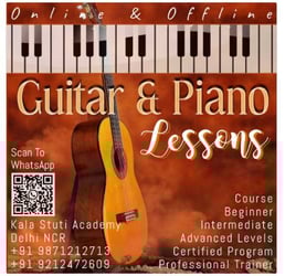 Kala Stuti Academy: Guitar & Piano Lessons